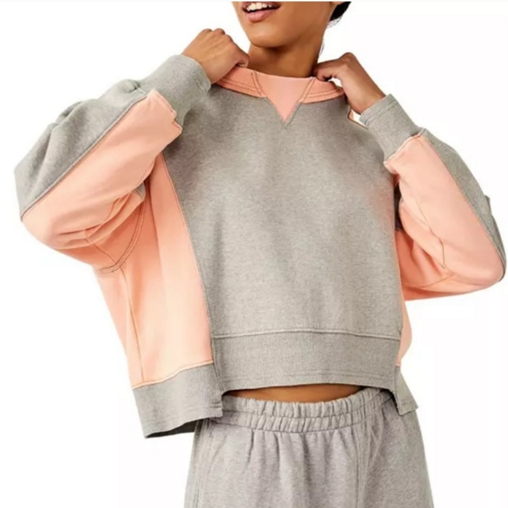 NWOT FP movement intercept colorblock pullover sz sm